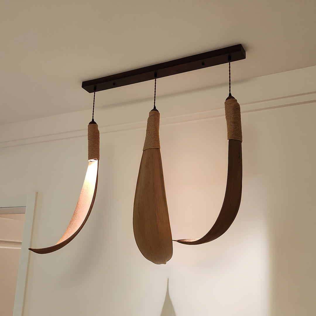 Cocoa Leaf Pendant Lamp