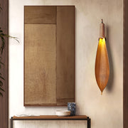 Cocoa Leaf Wall Sconce