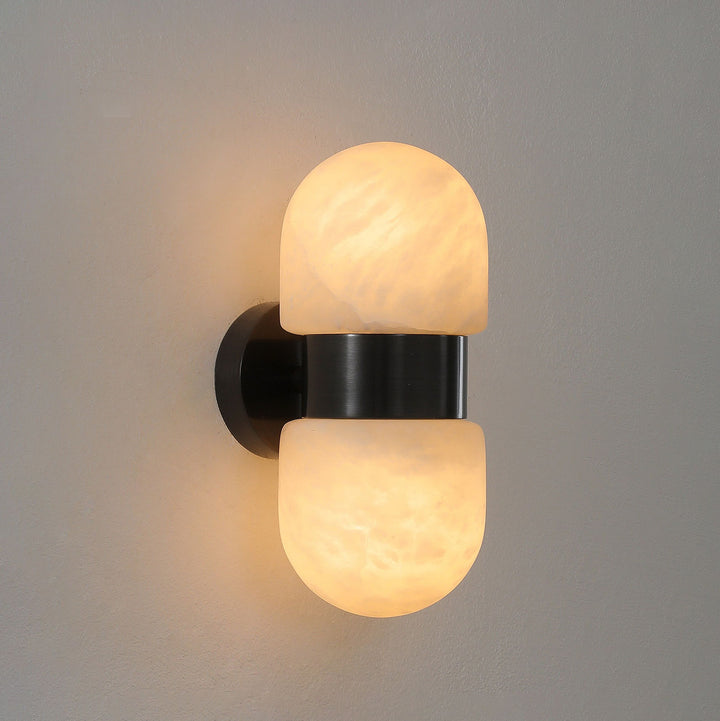Cocoon Alabaster Wall Sconce