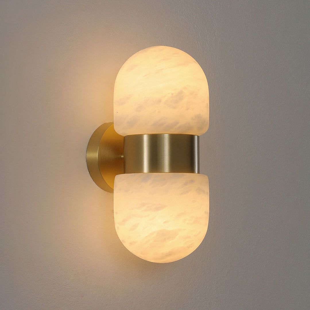 Cocoon Alabaster Wall Sconce