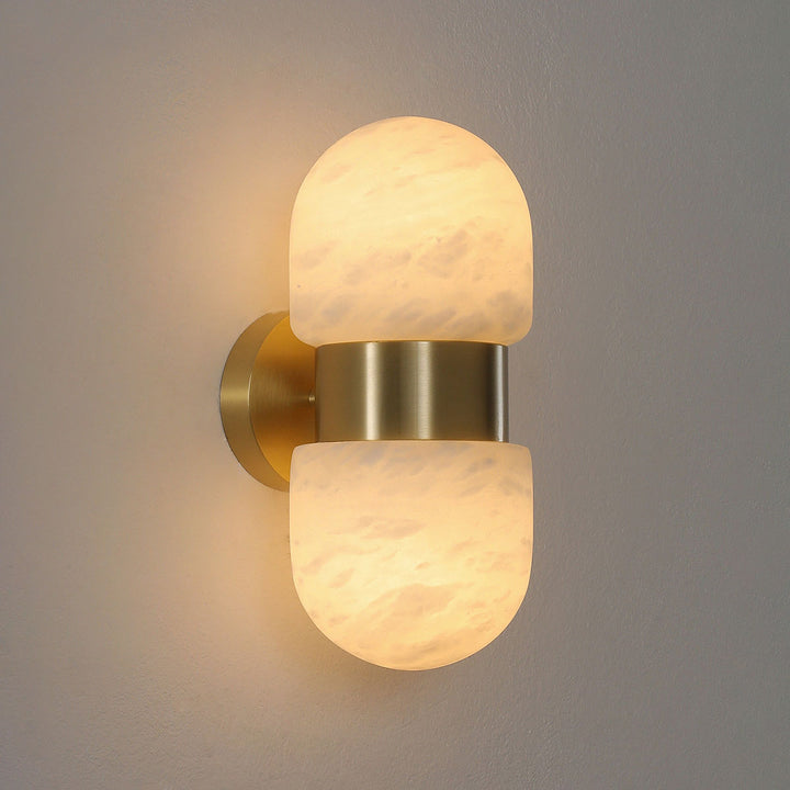 Cocoon Alabaster Wall Sconce