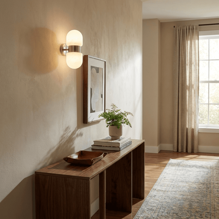 Cocoon Alabaster Wall Sconce - Vakkerlight