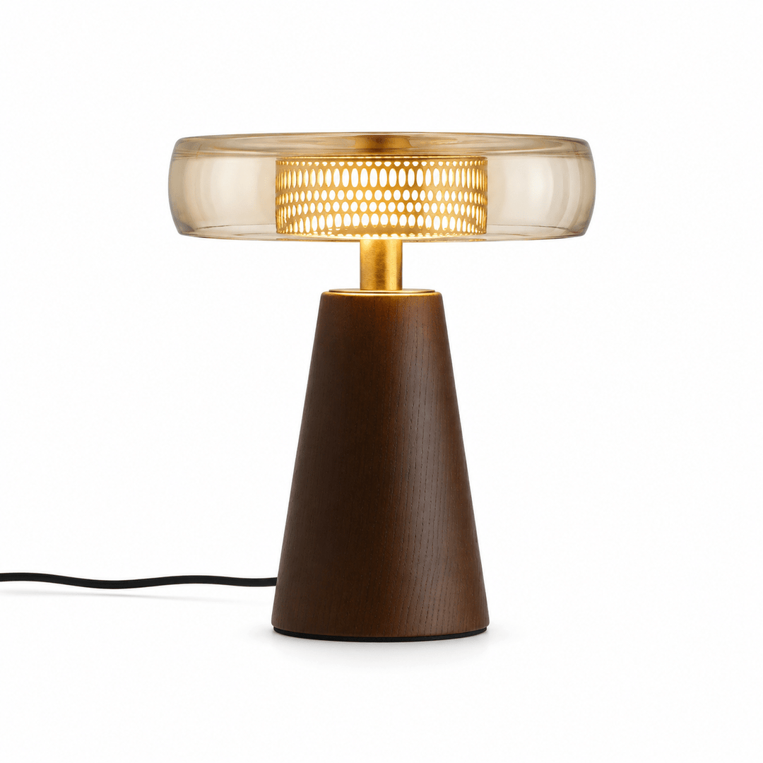 Cognac Disc Table Lamp - Vakkerlight