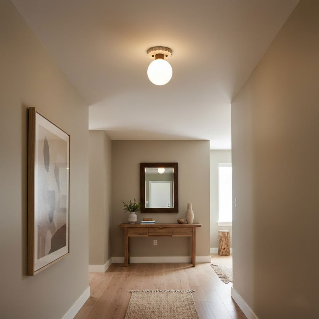 Cogstone Orb Ceiling Lamp - Vakkerlight