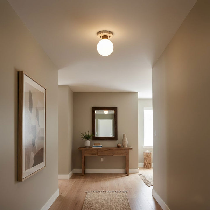 Cogstone Orb Ceiling Lamp - Vakkerlight