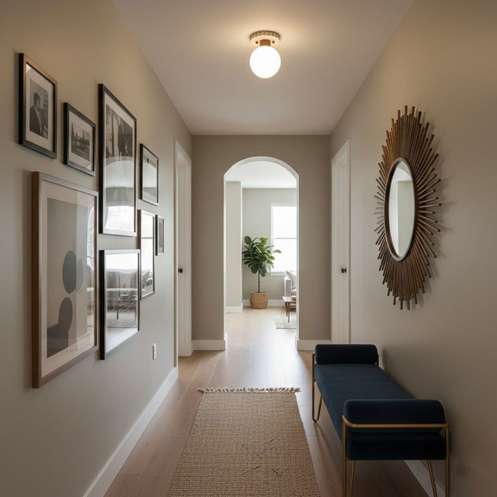 Cogstone Orb Ceiling Lamp - Vakkerlight