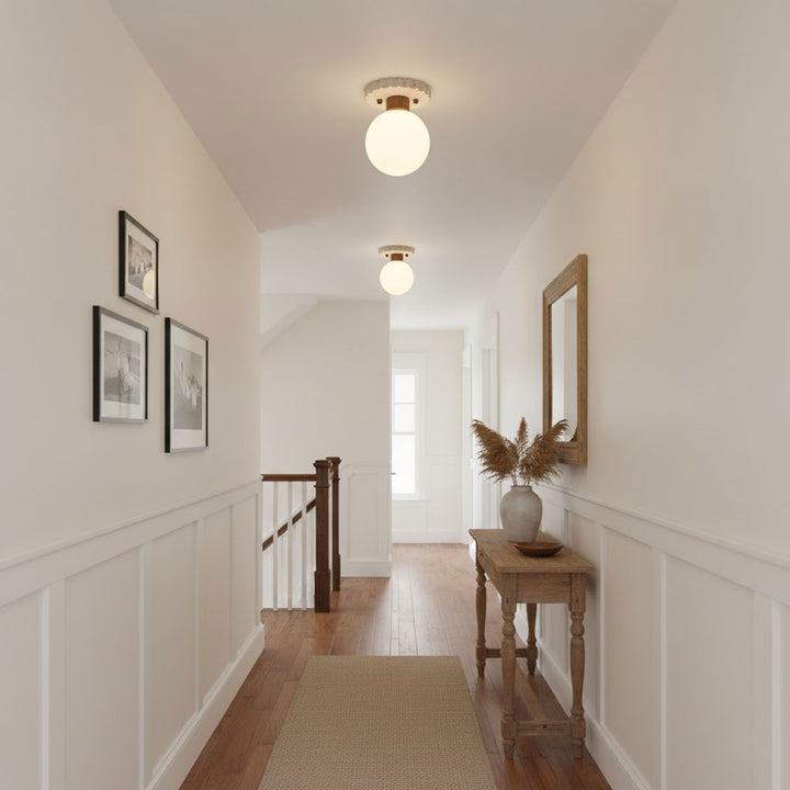 Cogstone Orb Ceiling Lamp - Vakkerlight