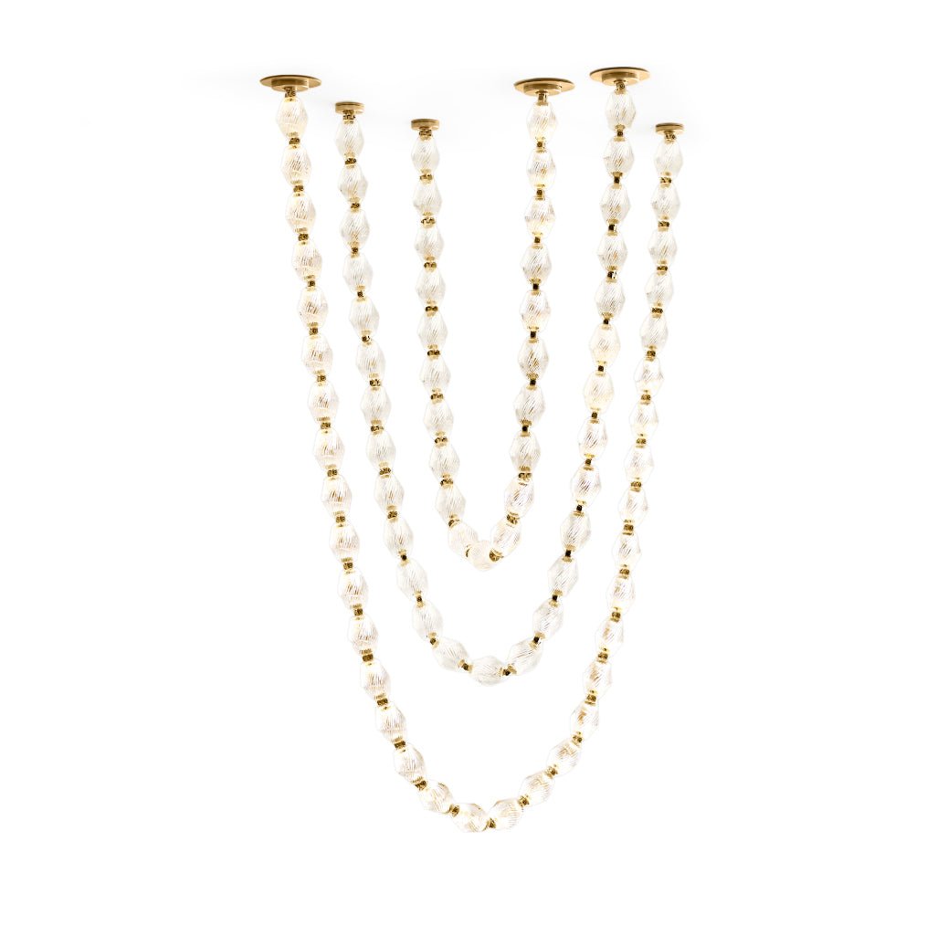 Glass Chain Chandelier - Vakkerlight