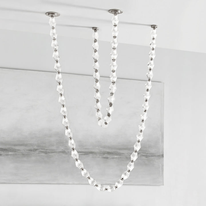 Glass Chain Chandelier - Vakkerlight