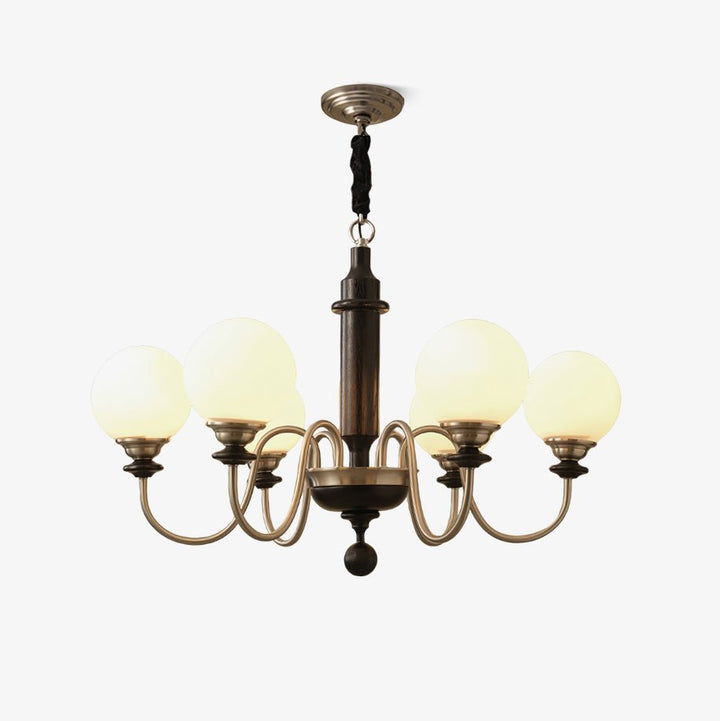 Colonial Grace Chandelier - Vakkerlight