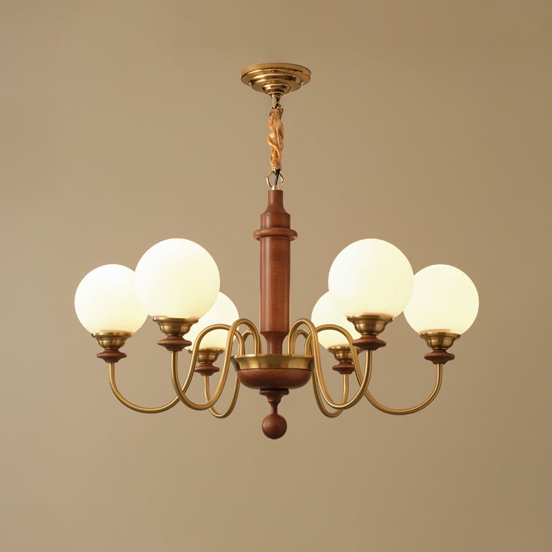 Colonial Grace Chandelier - Vakkerlight