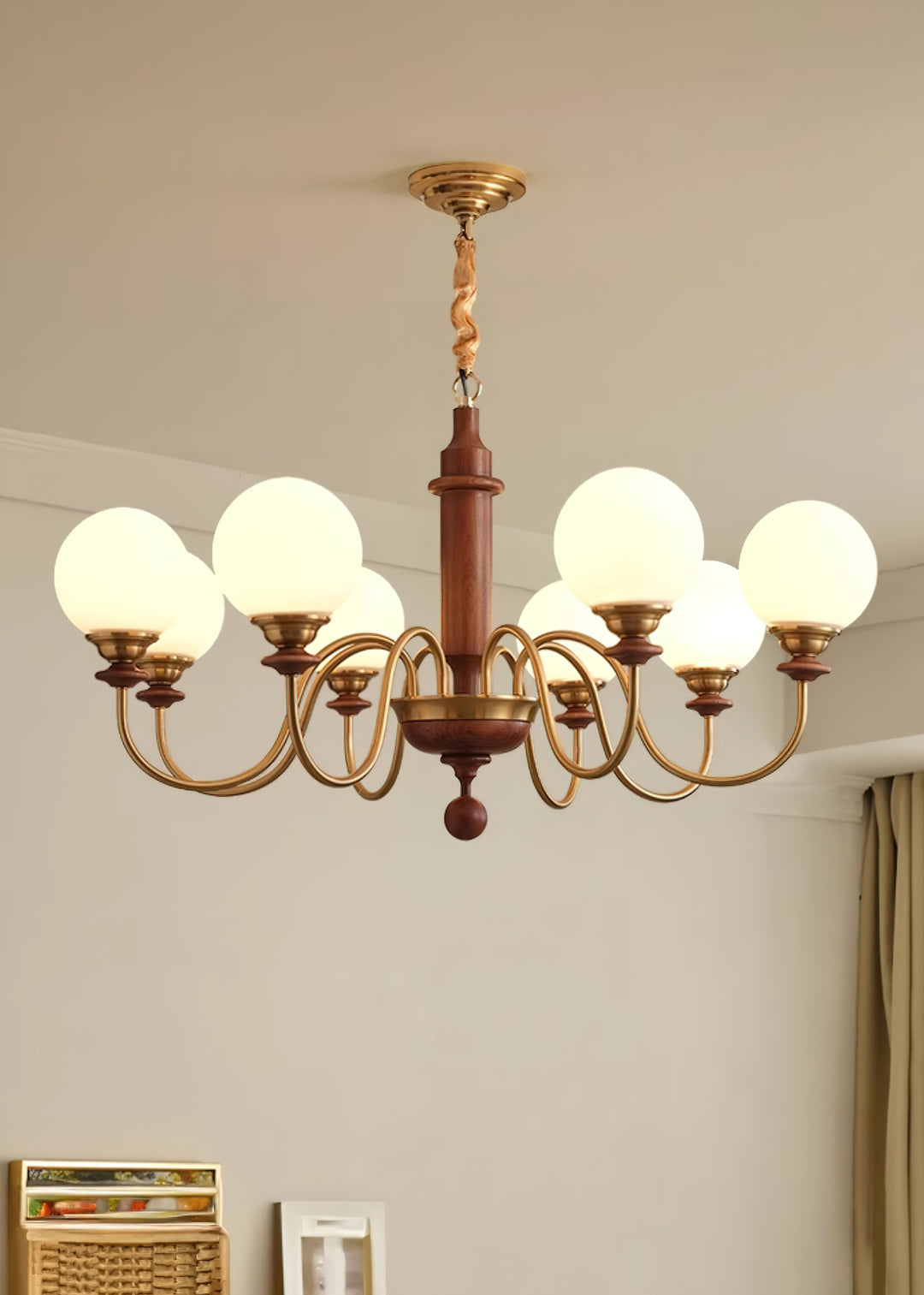 Colonial Grace Chandelier