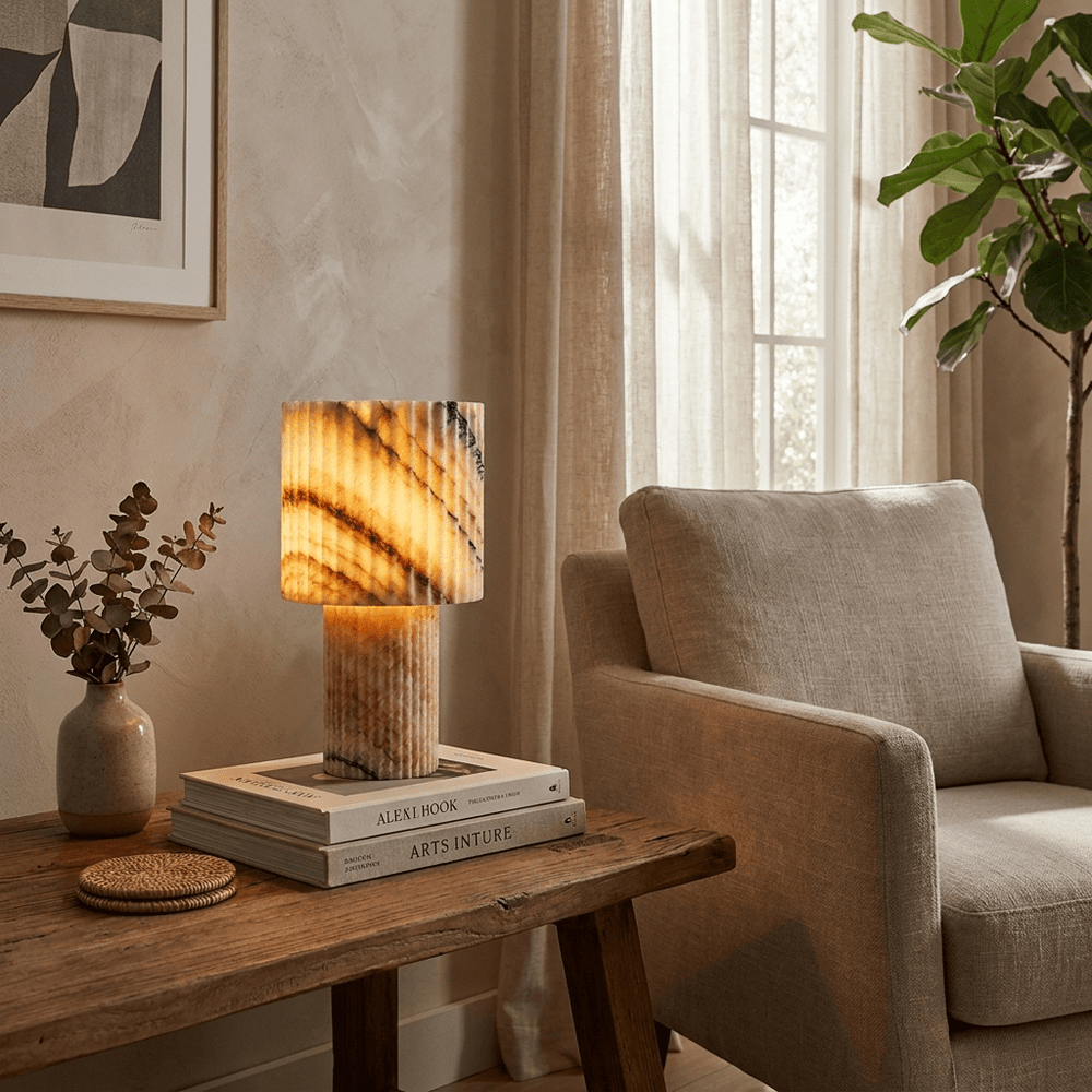 Colonna Onyx Table Lamp - Vakkerlight
