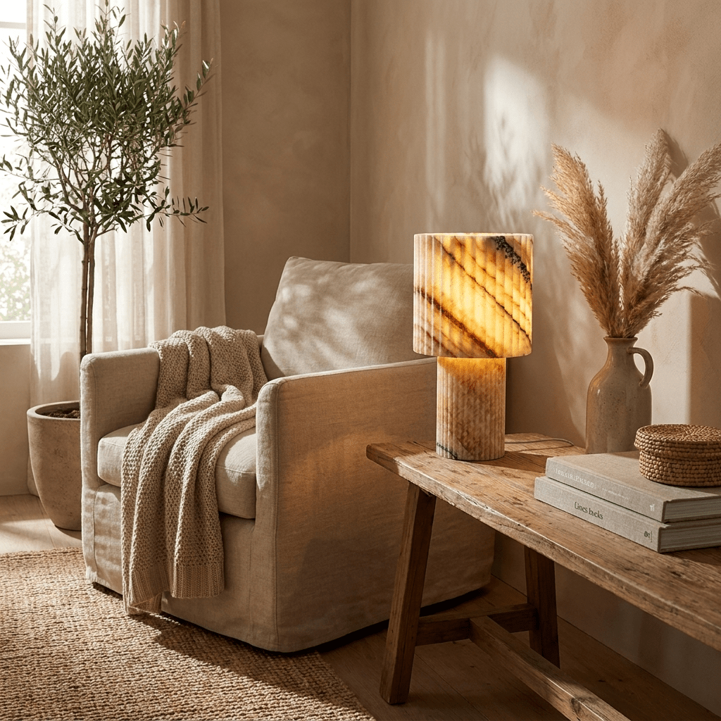 Colonna Onyx Table Lamp - Vakkerlight