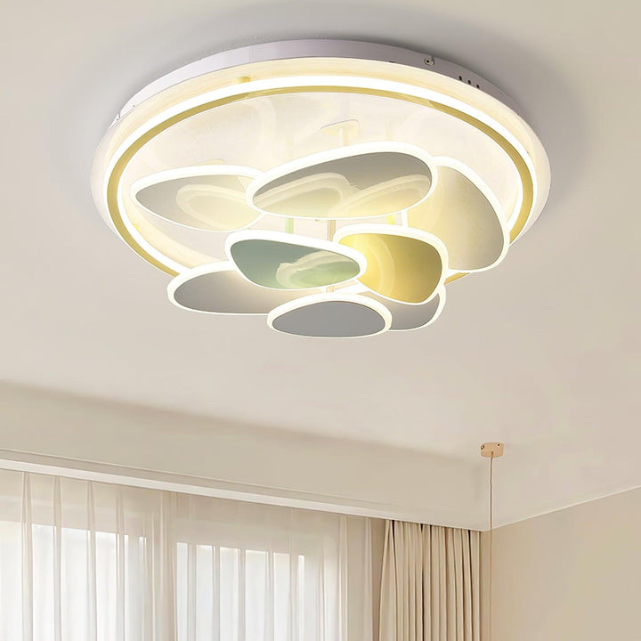 Colorful Cloud Round Ceiling Lamp - Vakkerlight