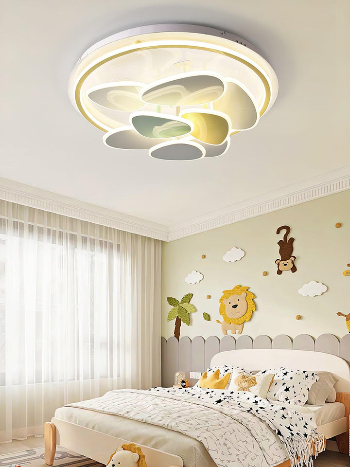 Colorful Cloud Round Ceiling Lamp - Vakkerlight