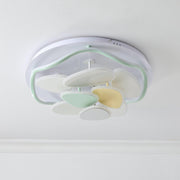 Colorful Cloud Round Ceiling Lamp