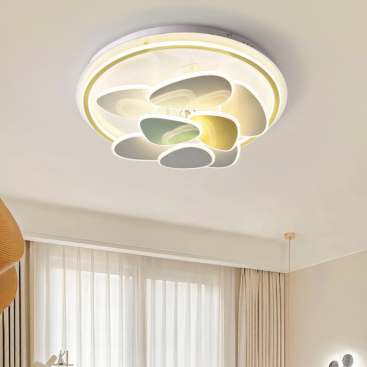 Colorful Cloud Round Ceiling Lamp - Vakkerlight