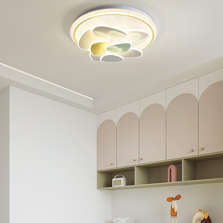 Colorful Cloud Round Ceiling Lamp - Vakkerlight