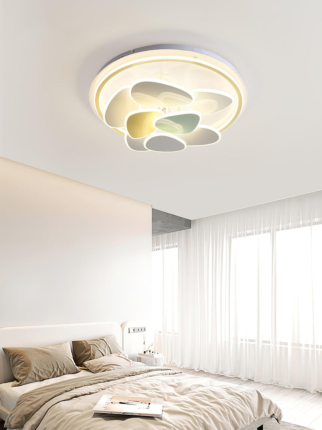 Colorful Cloud Round Ceiling Lamp - Vakkerlight