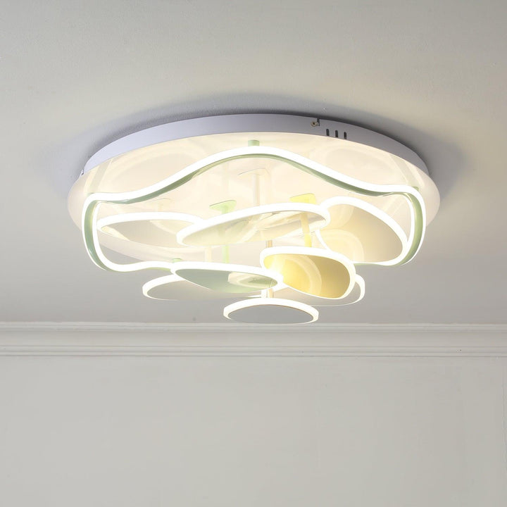 Colorful Cloud Round Ceiling Lamp - Vakkerlight