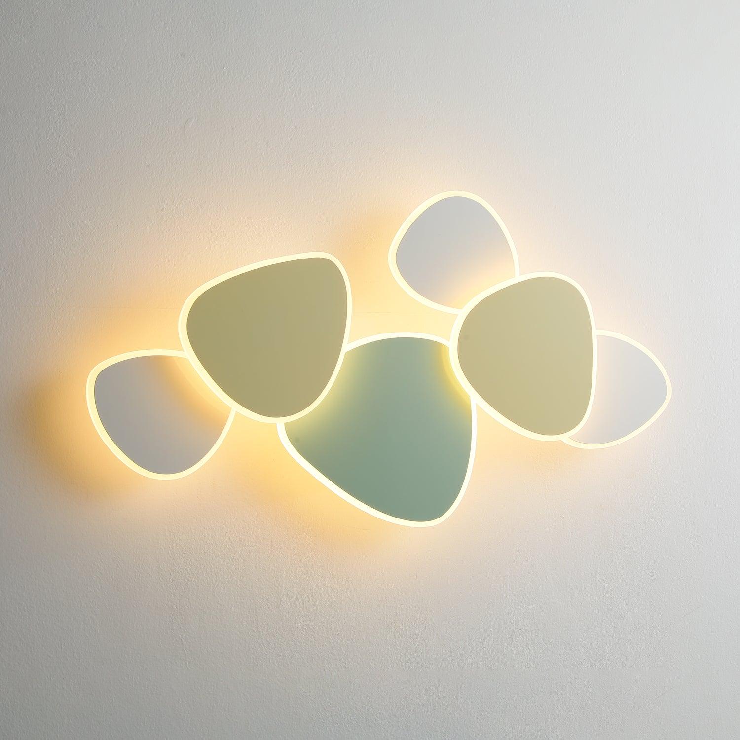 6 funky AF art prints backlit by LED lights, all on sale for 50% off