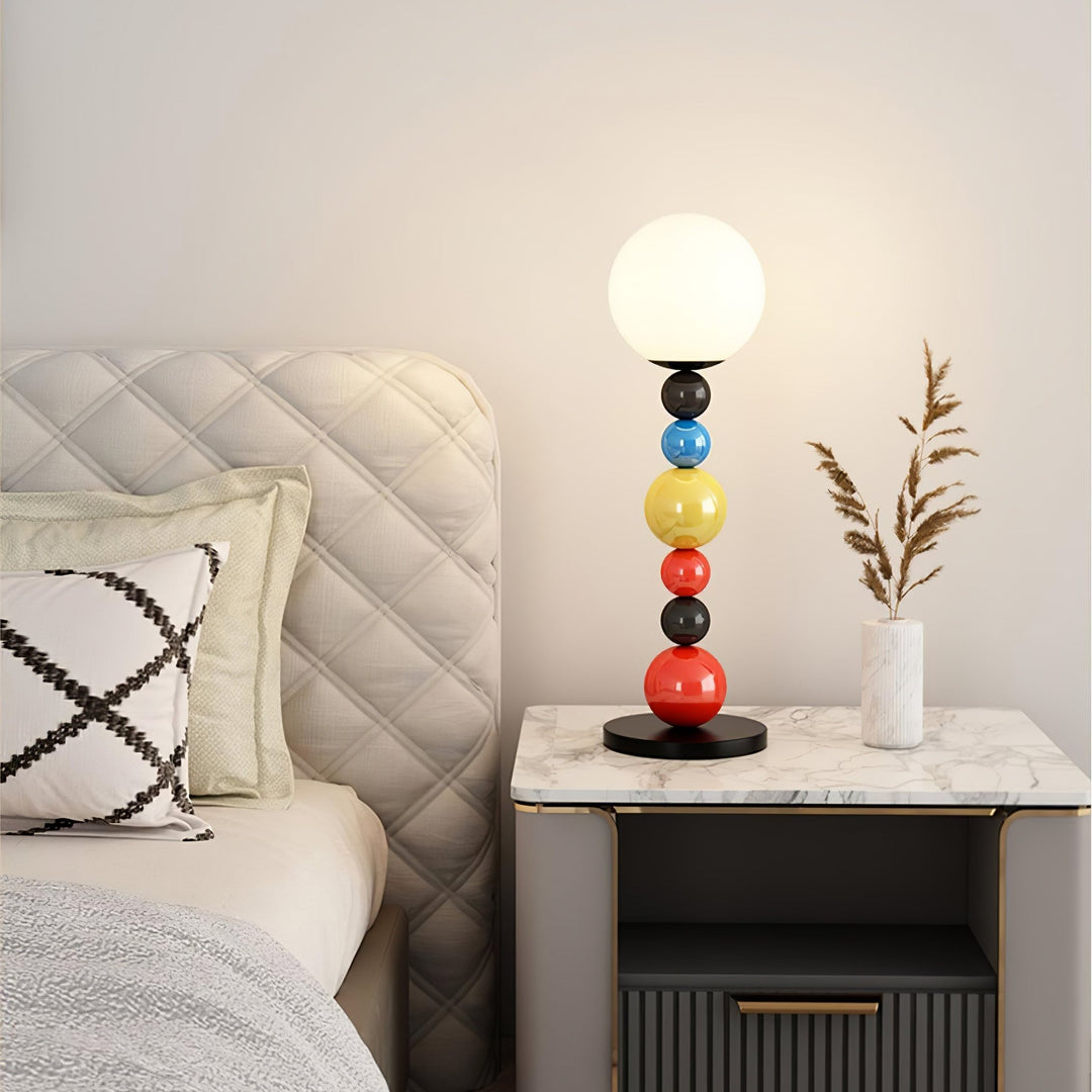 Colorful Round Ball Floor Lamp - Vakkerlight