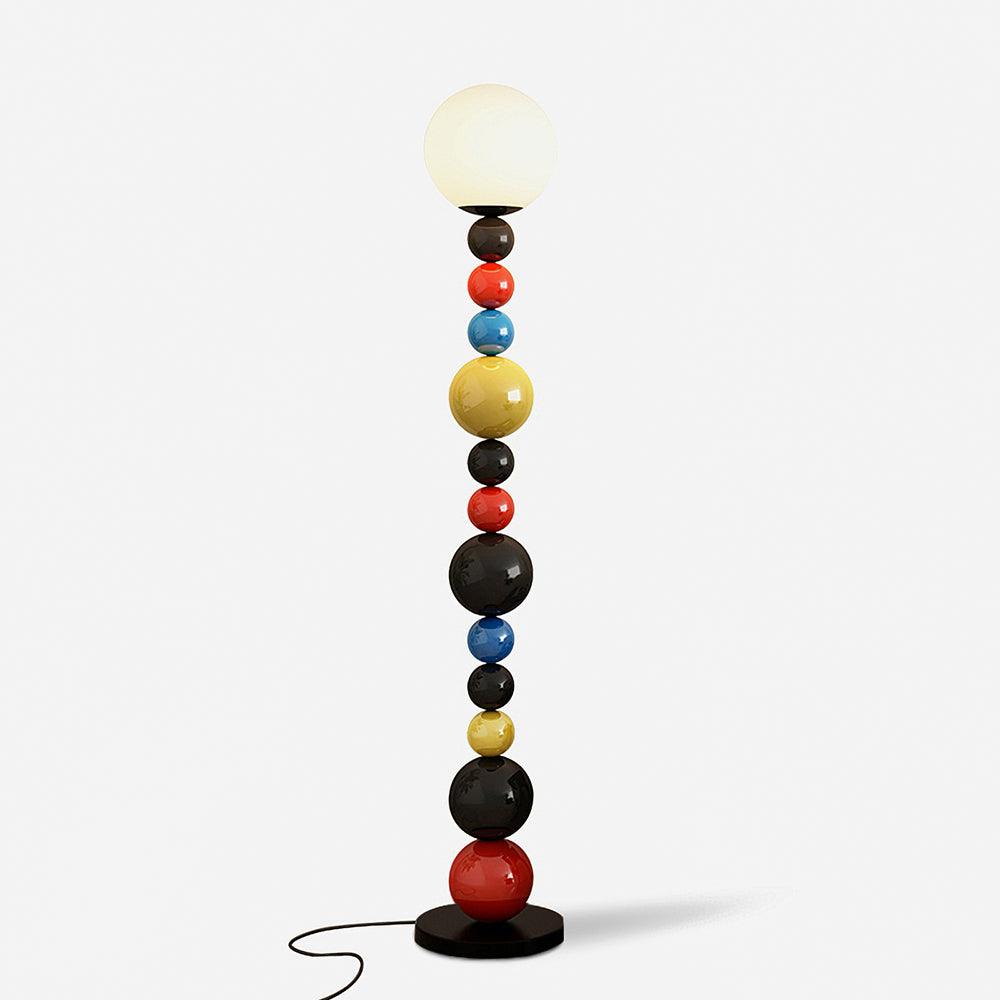 Colorful Round Ball Floor Lamp - Vakkerlight