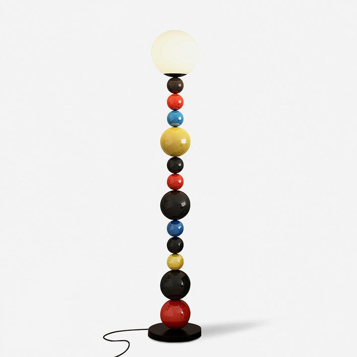 Colorful Round Ball Floor Lamp - Vakkerlight