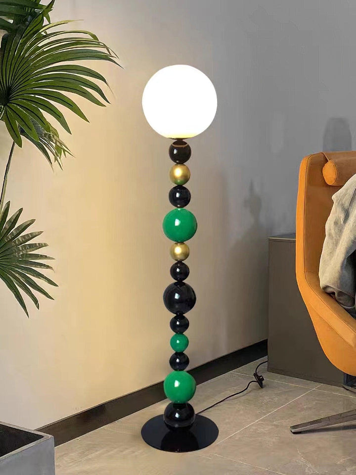 Colorful Round Ball Floor Lamp - Vakkerlight