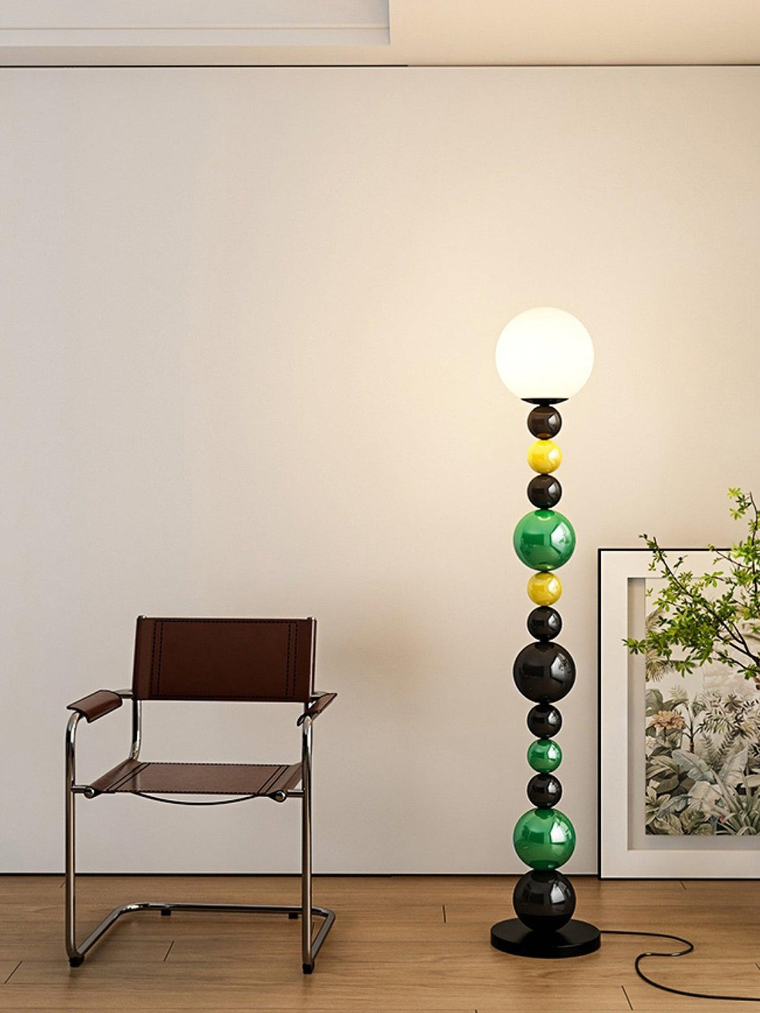 Colorful Round Ball Floor Lamp - Vakkerlight