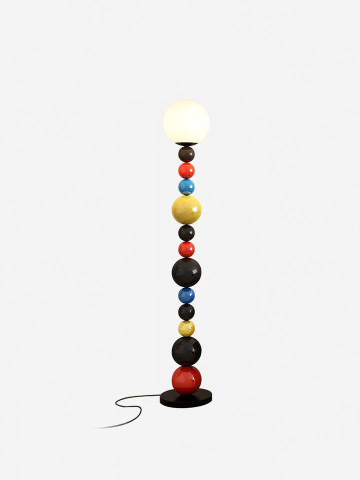 Colorful Round Ball Floor Lamp - Vakkerlight