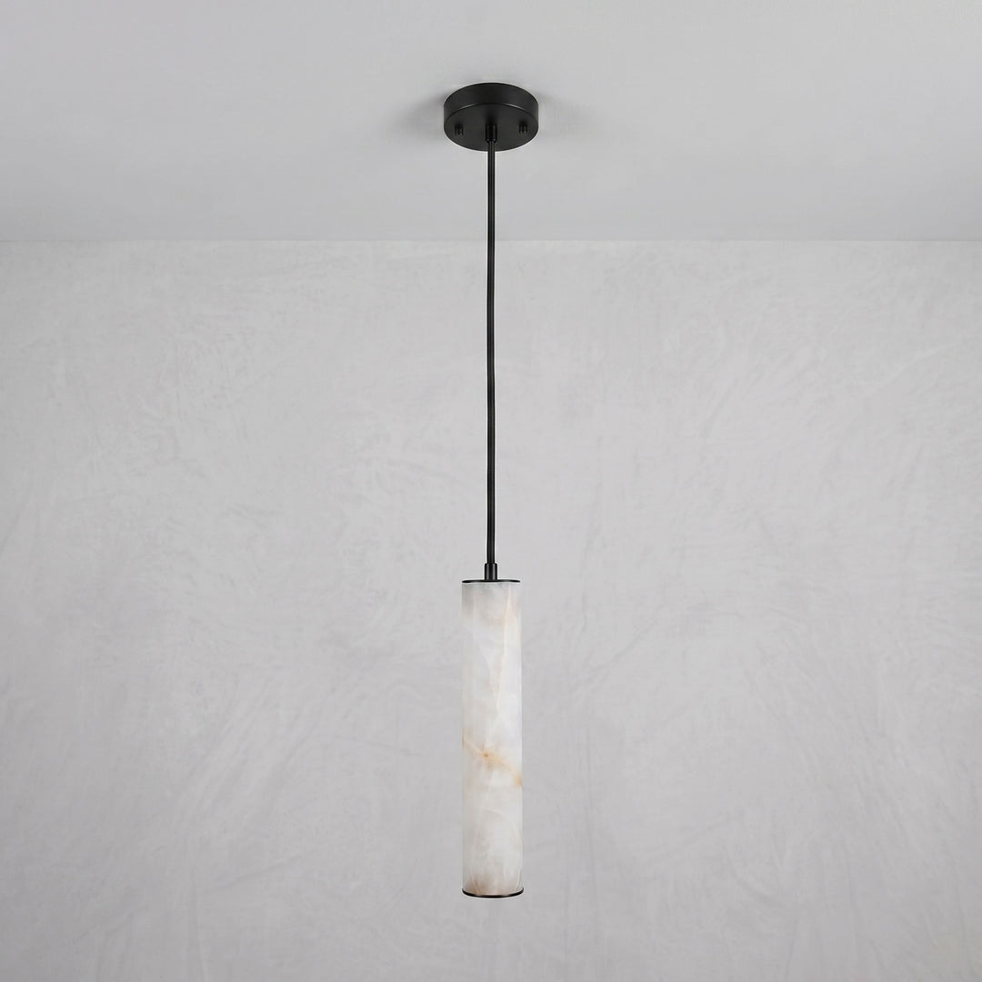 Column Alabaster Staircase Chandelier - Vakkerlight