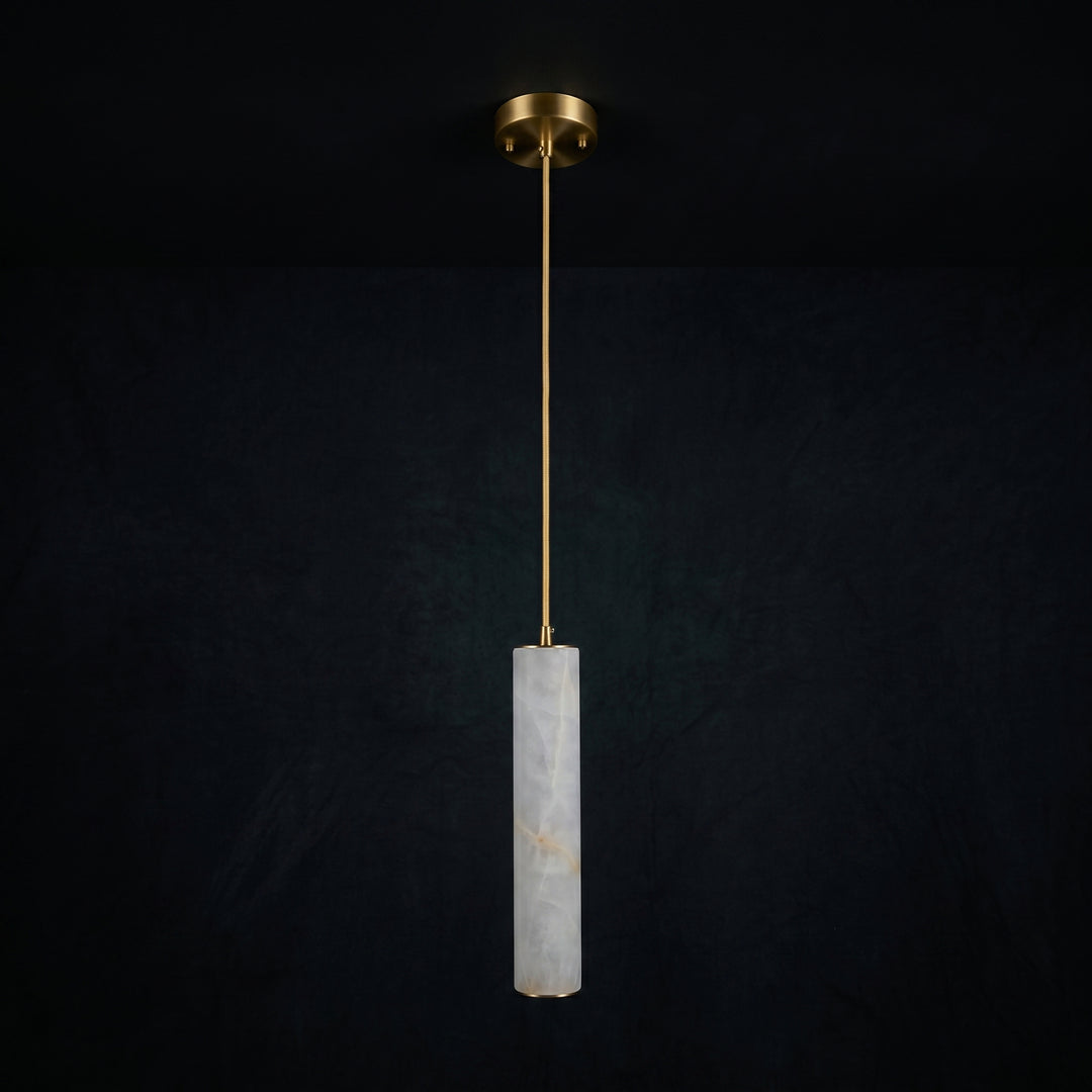 Column Alabaster Staircase Chandelier - Vakkerlight