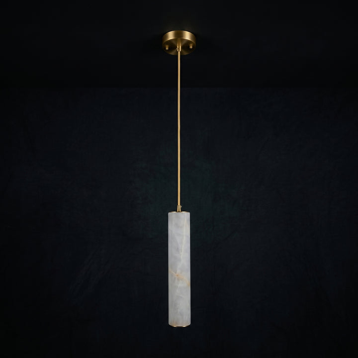 Column Alabaster Staircase Chandelier - Vakkerlight