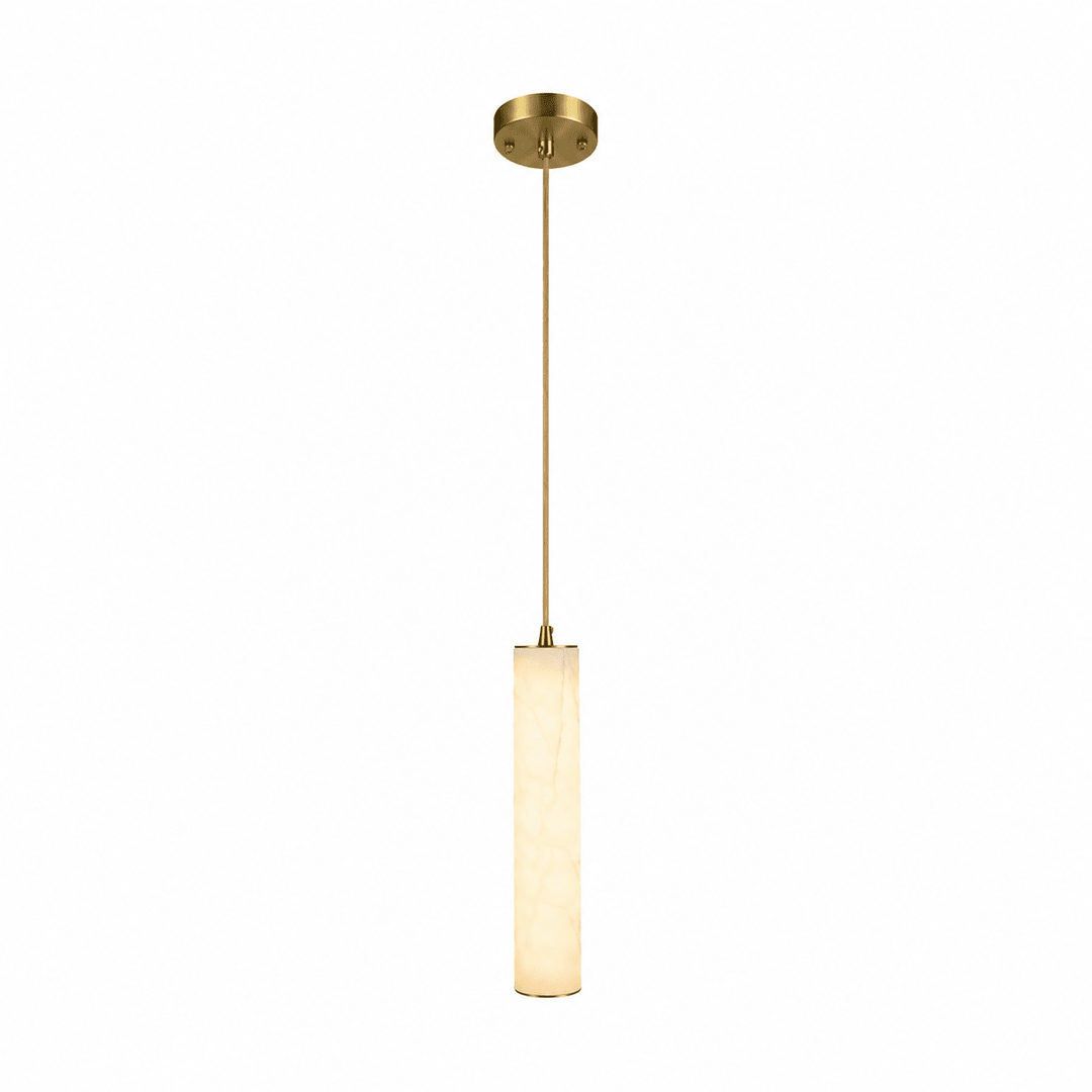 Column Alabaster Staircase Chandelier - Vakkerlight