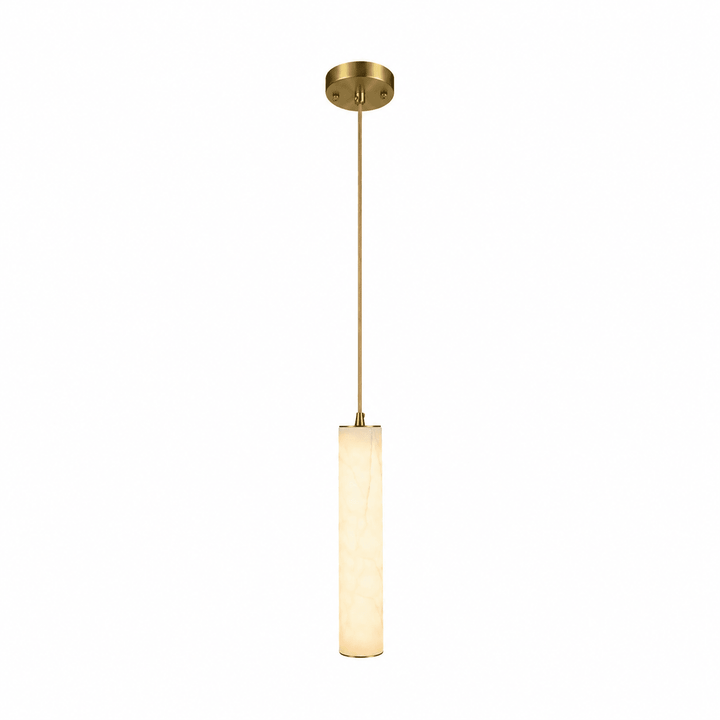 Column Alabaster Staircase Chandelier - Vakkerlight