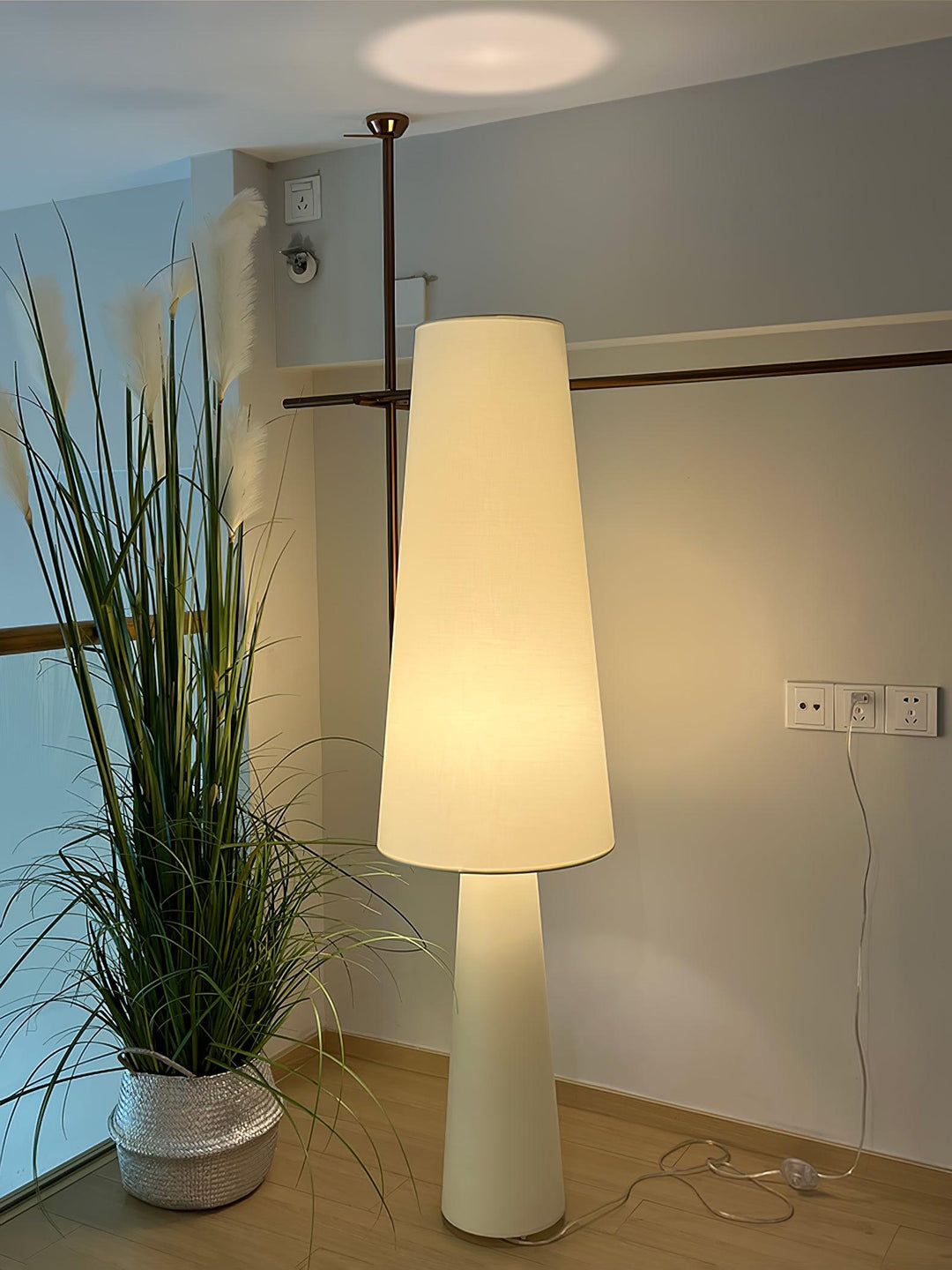 Column Fabric Floor Lamp - Vakkerlight