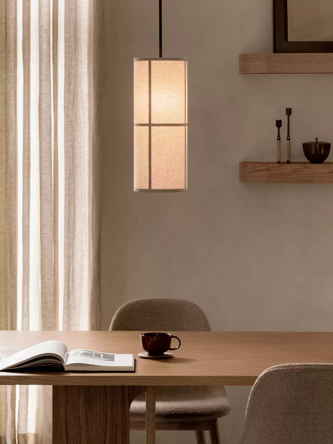 Column Fabric Pendant Lamp – detail 12