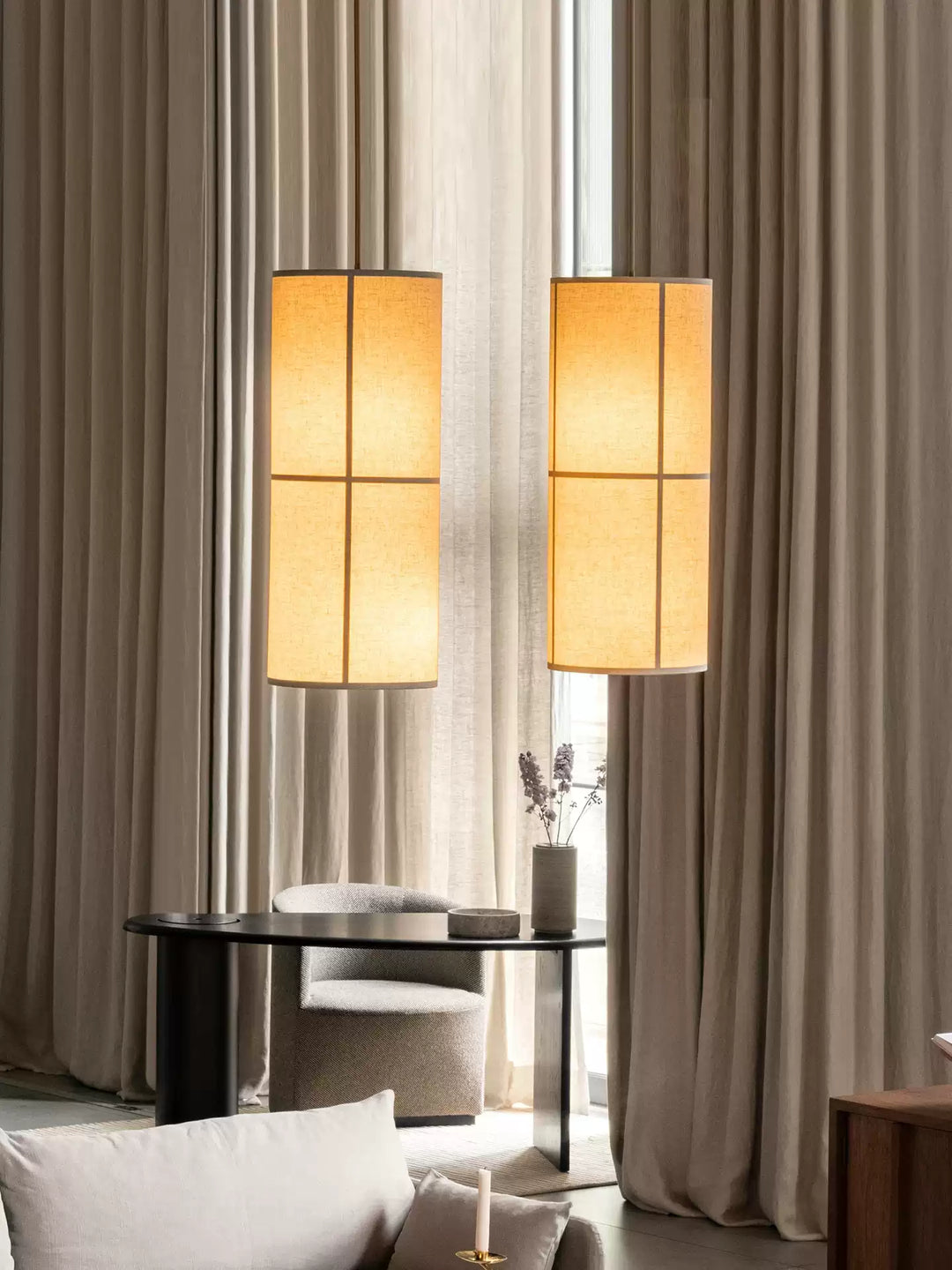 Column Fabric Pendant Lamp – detail 7