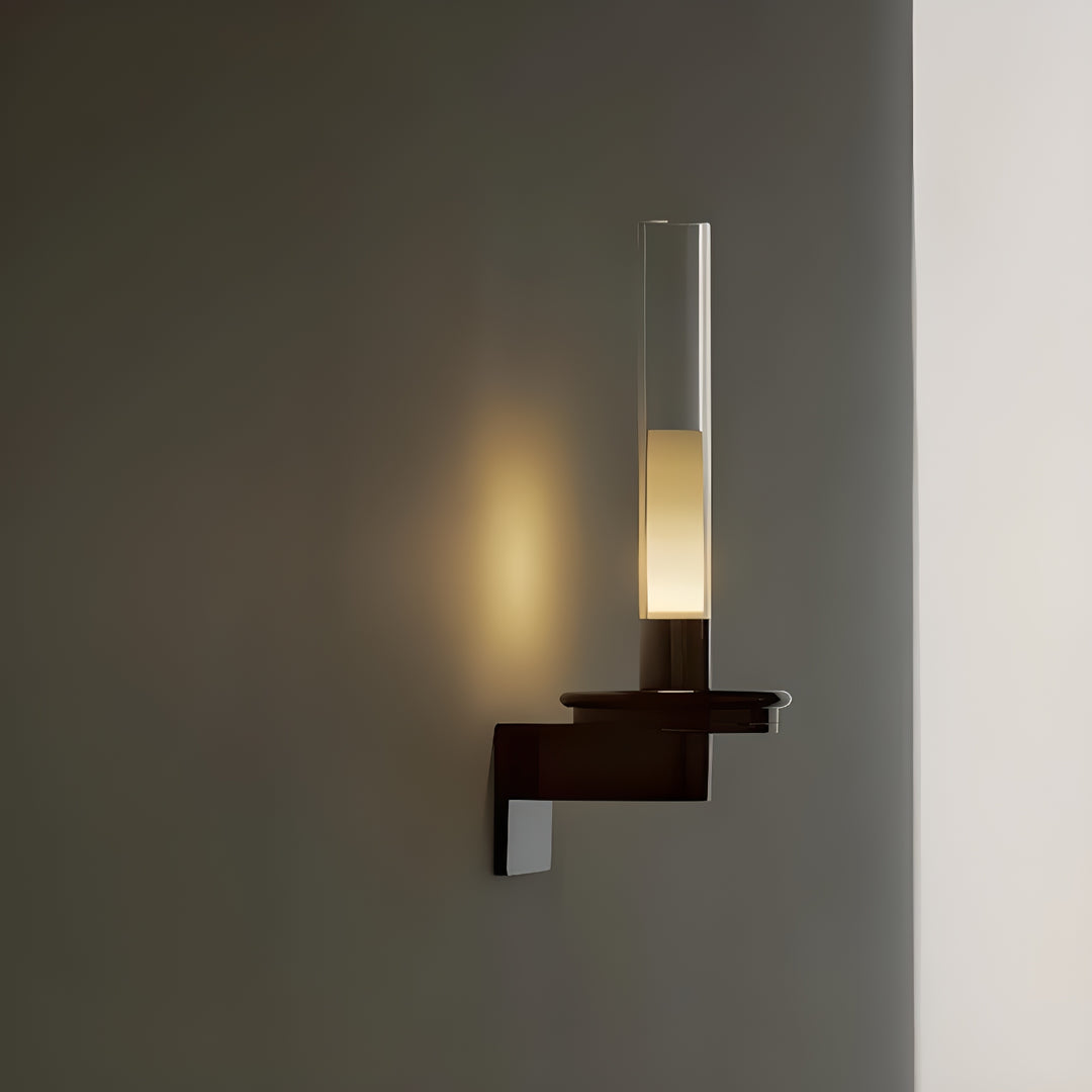 Aplique de pared con antorcha de columna