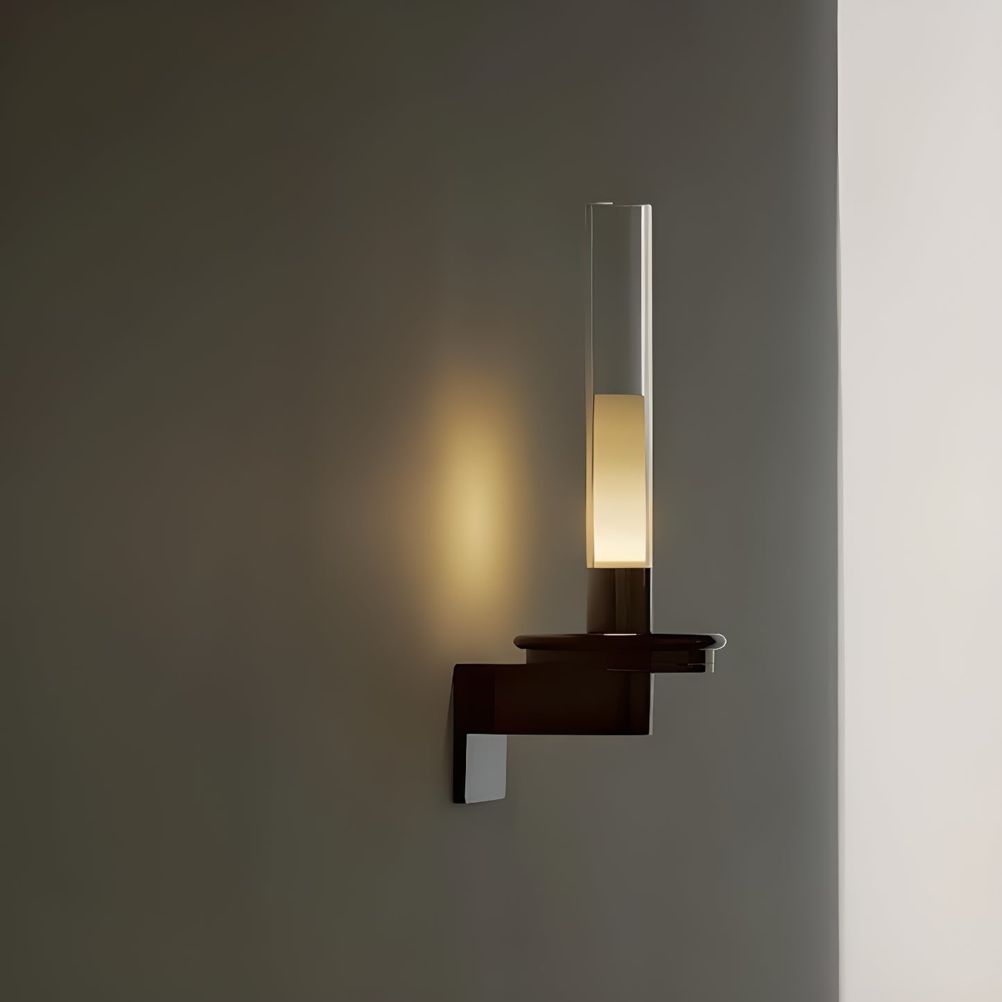 Column Torch Wall Sconce