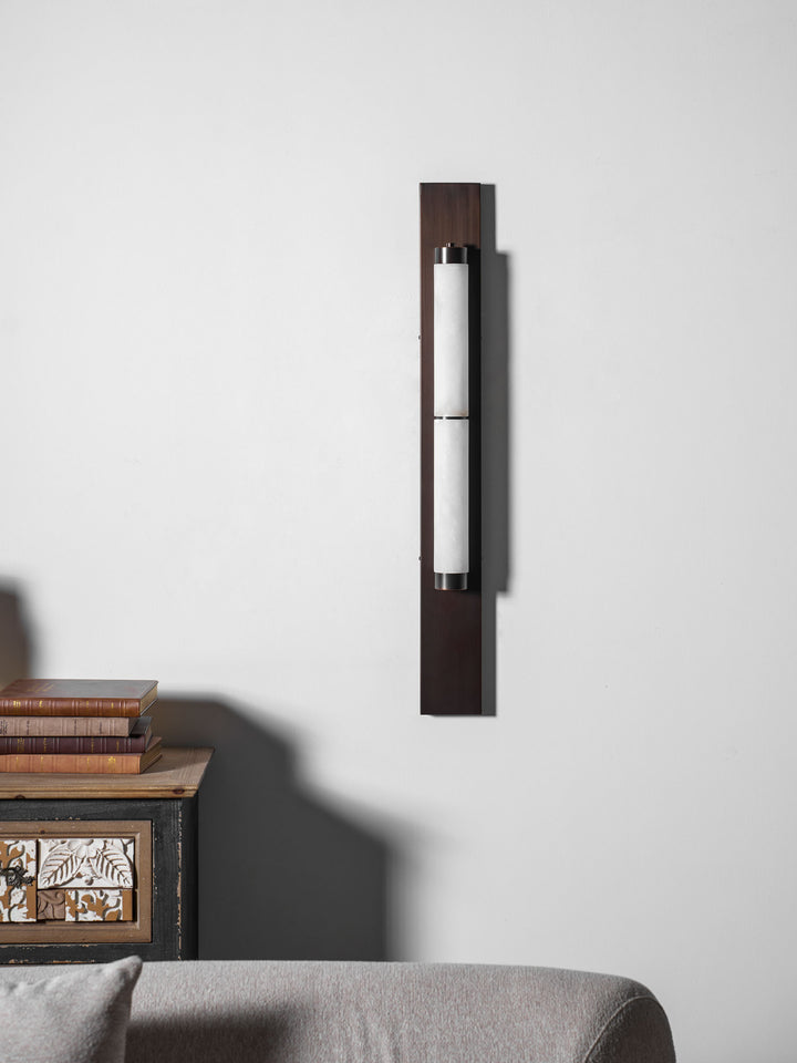Columnar Alabaster Sconce - Vakkerlight