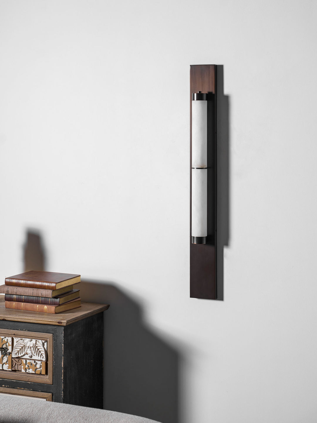 Columnar Alabaster Sconce - Vakkerlight