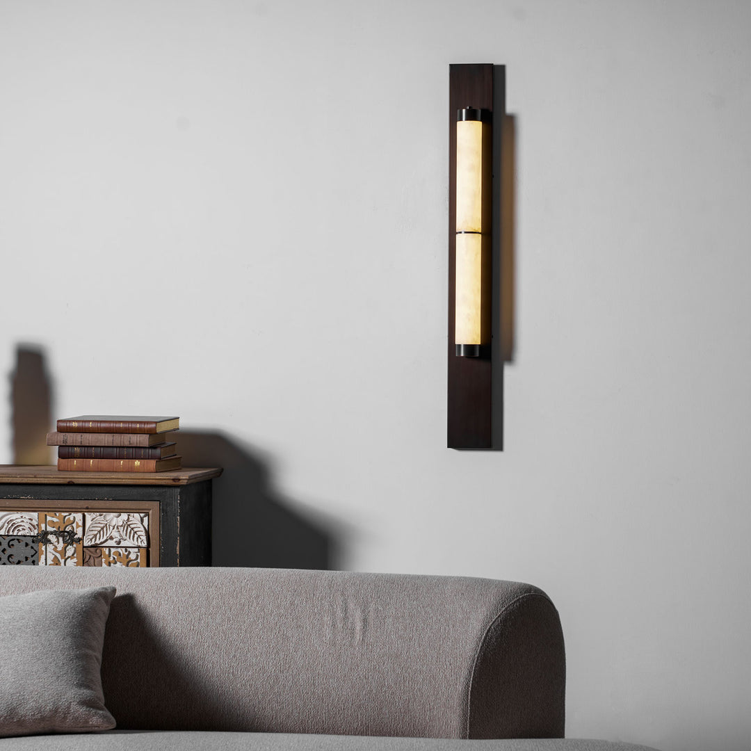 Columnar Alabaster Sconce - Vakkerlight