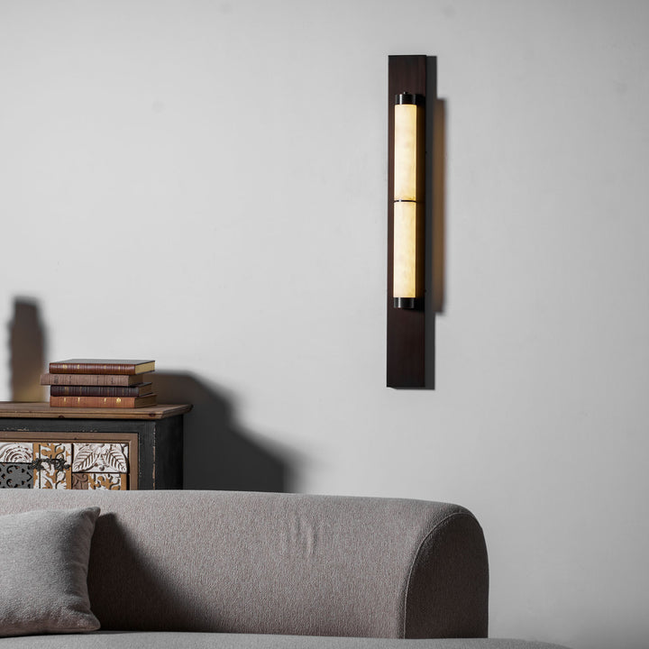 Columnar Alabaster Sconce - Vakkerlight