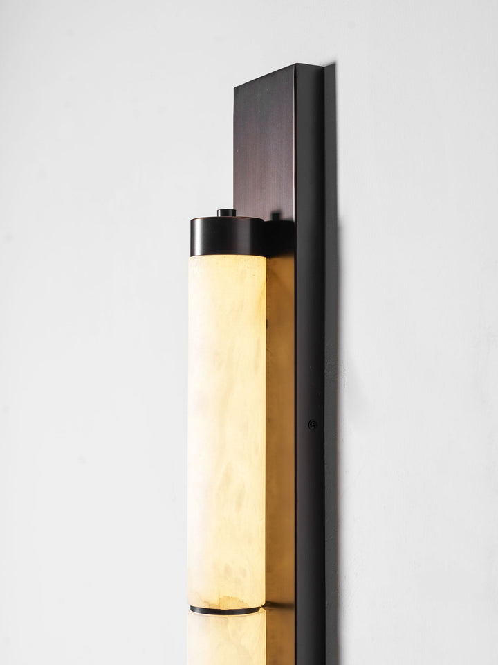 Columnar Alabaster Sconce - Vakkerlight