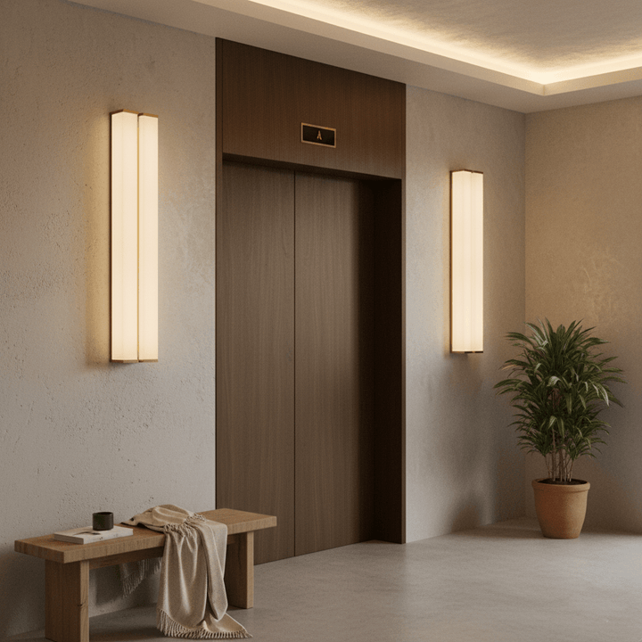 Columnar Fabric Sconce - Vakkerlight