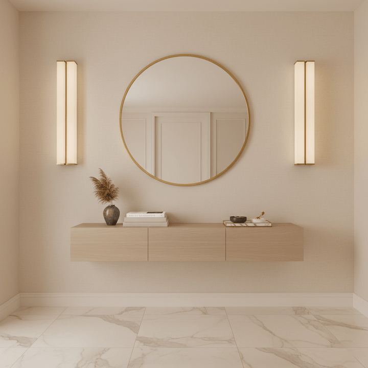 Columnar Fabric Sconce - Vakkerlight