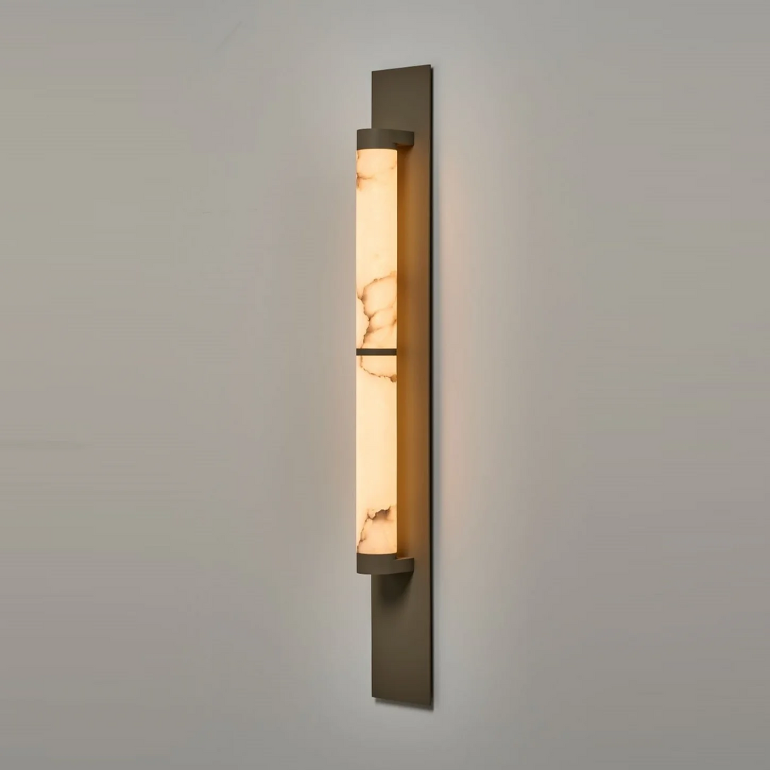Columnar Alabaster Sconce - Vakkerlight